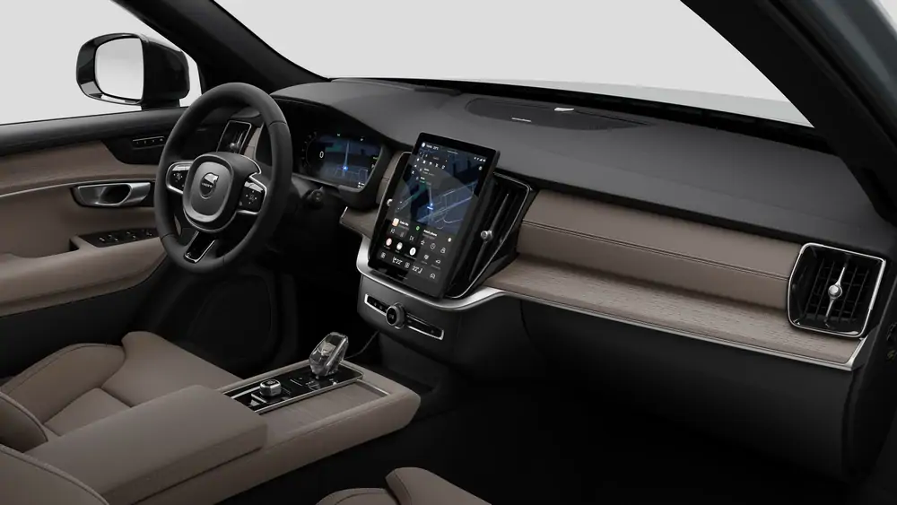 Nouveau Volvo XC90 SUV Plus Plug-in hybride (PHEV) 8-speed Geartronic™ automatic transmission Vapour Grey 4