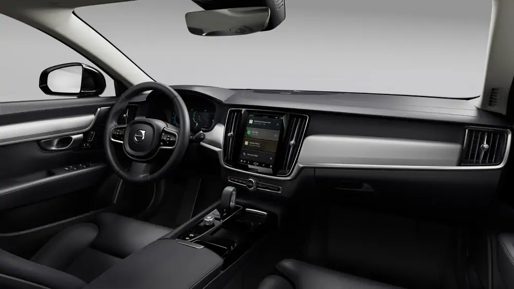 Nouveau Volvo V90 Break Plus Plug-in hybride 8-speed Geartronic™ automatic transmission Metaalkleur Platinum Grey (731) 4