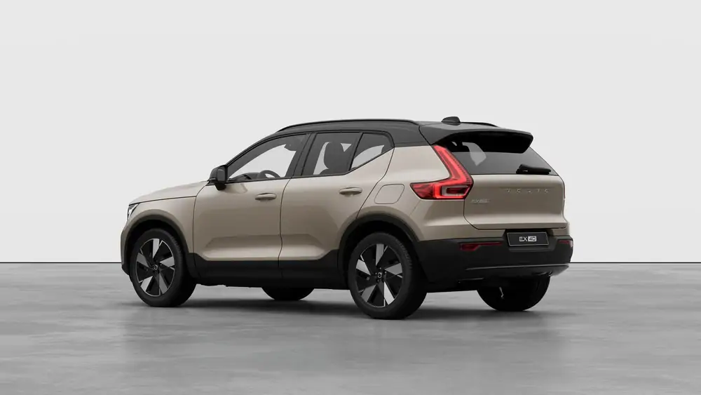 Nouveau Volvo EX40 SUV Plus Elektrisch Shift-by-wire single speed transmission, RWD Sand Dune 2
