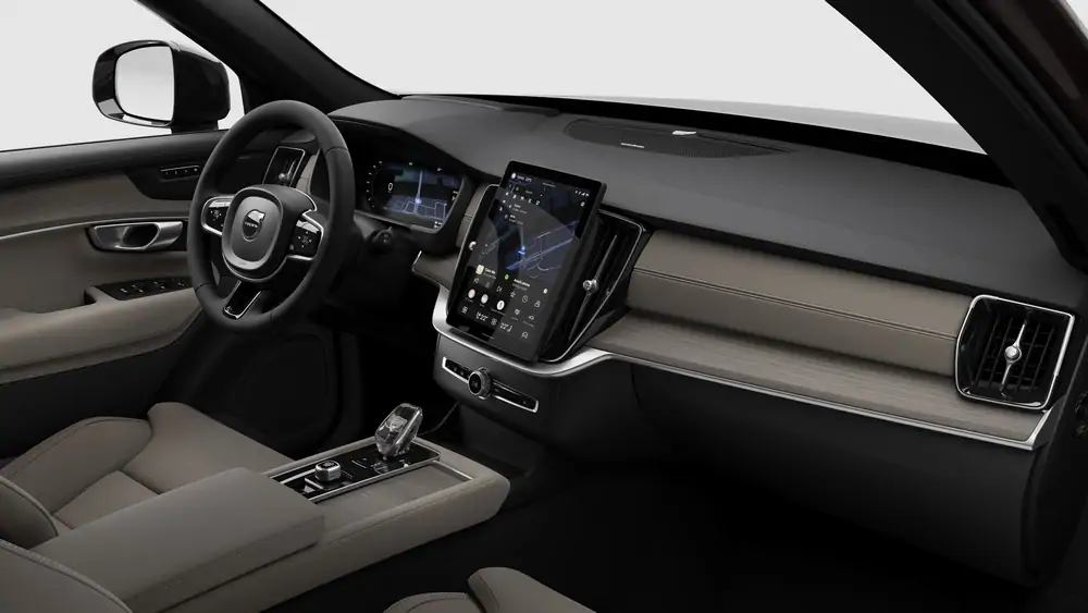 Nouveau Volvo XC90 SUV Plus Plug-in hybrid 8-speed Geartronic™ automatic transmission Mulberry Red 4