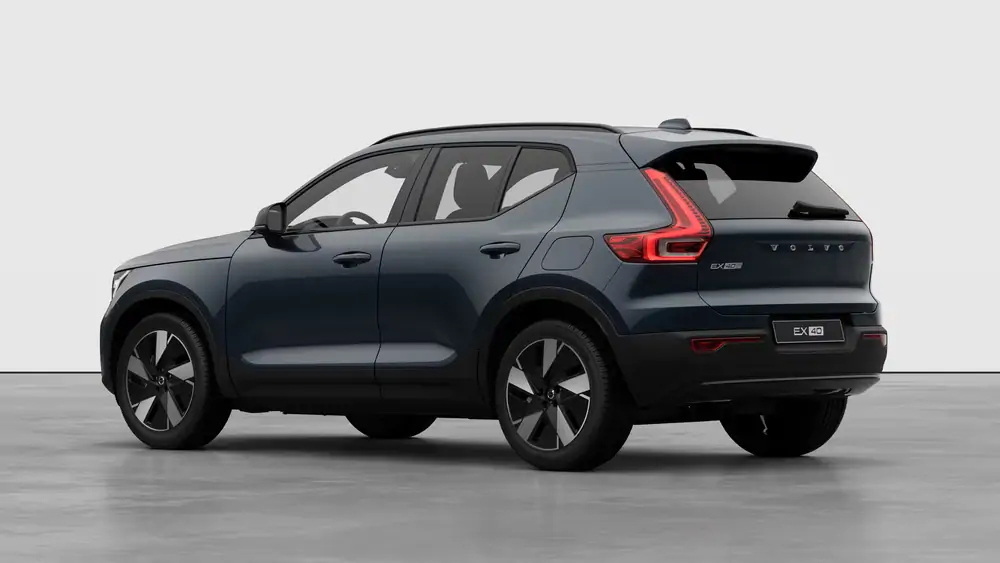 Nouveau Volvo EX40 SUV Plus Business Edition Elektrisch (BEV) Shift-by-wire single speed transmission, RWD Denim Blue 2