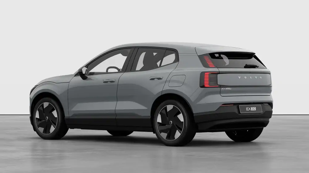 Nieuw Volvo EX30 SUV Plus Business Edition Electric Shift-by-wire single speed transmission, RWD Vapour Grey 2
