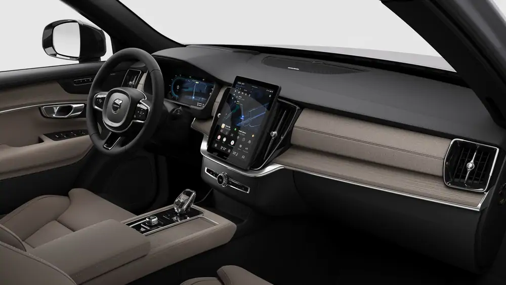 Nouveau Volvo XC90 SUV Plus Plug-in hybrid 8-speed Geartronic™ automatic transmission Aurora Silver 4