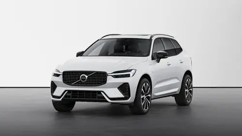 Nouveau Volvo XC60 SUV Plus Plug-in Hybrid 8-speed Geartronic™ automatic transmission Exclusive metaalkleur Crystal White Pearl (707)