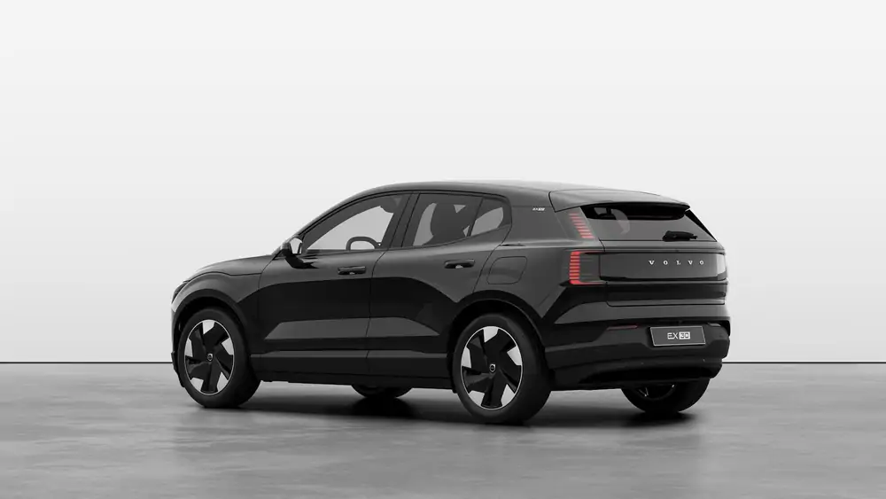 Nouveau Volvo EX30 SUV Plus Elektrisch Shift-by-wire single speed transmission, AWD Onyx Black 2