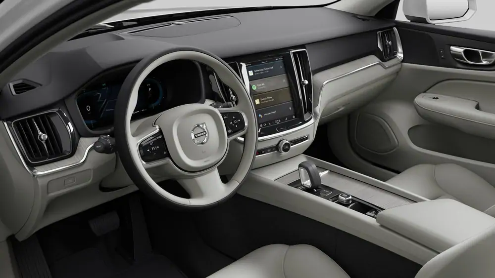 Nouveau Volvo V60 Break Essential Mild hybrid 7-speed Dual Clutch transmission Crystal White Pearl 4