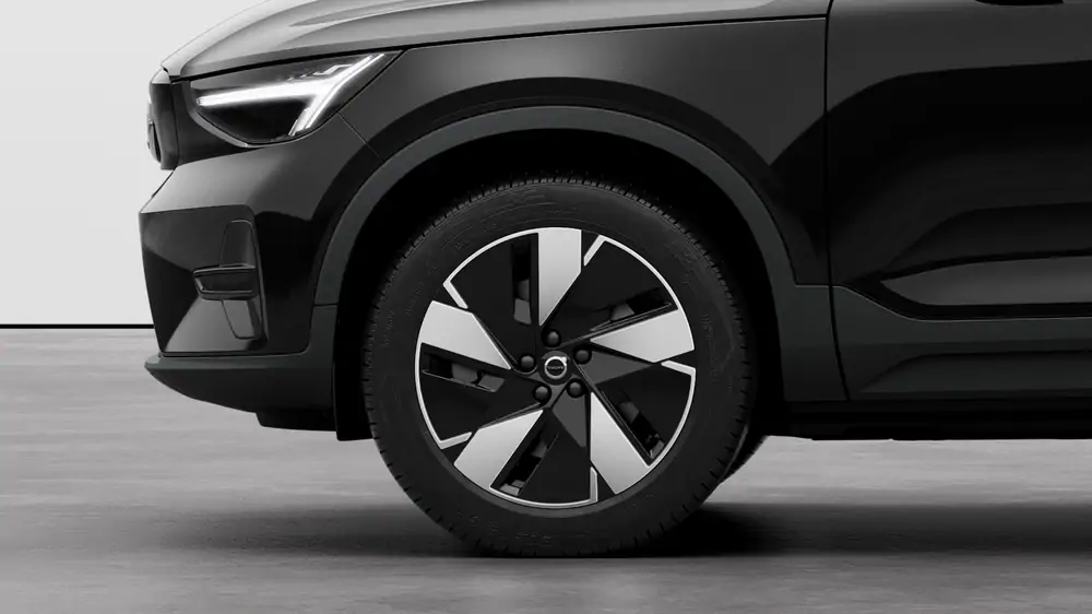 Nieuw Volvo XC40 SUV Plus Elektrisch Shift-by-wire single speed transmission, RWD Onyx Black 3