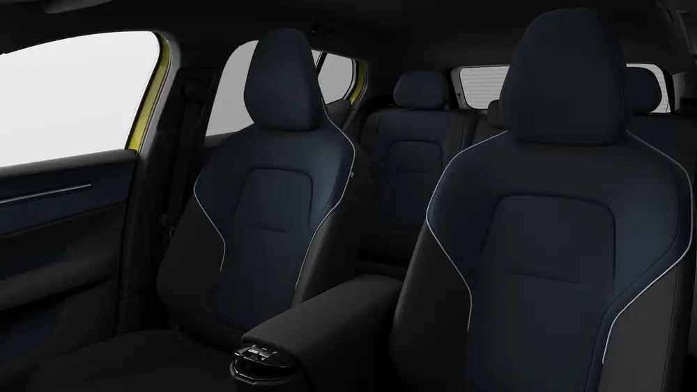 Nouveau Volvo EX30 SUV Plus Elektrisch Shift-by-wire single speed transmission, RWD Moss Yellow 5