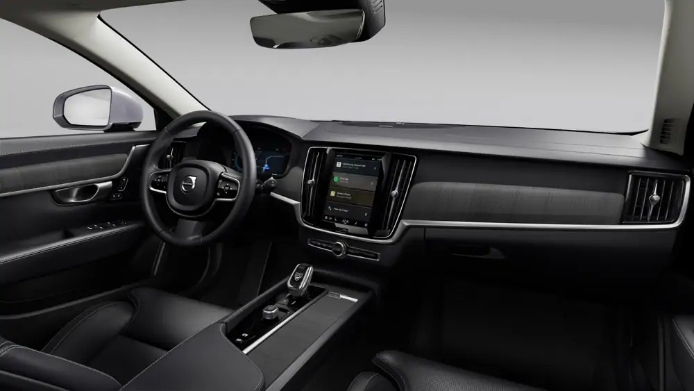 Nouveau Volvo S90 Berline Plus Mild hybrid 8-speed Geartronic™ automatic transmission Metaalkleur Silver Dawn (735) 4