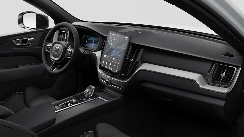 Nouveau Volvo XC60 SUV Plus Plug-in hybride (PHEV) 8-speed Geartronic™ automatic transmission Crystal White Pearl 4