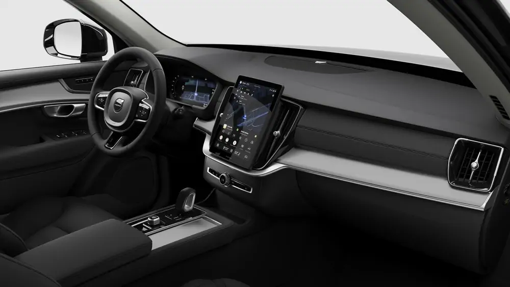 Nouveau Volvo XC90 SUV Core Plug-in hybrid 8-speed Geartronic™ automatic transmission Onyx Black 4