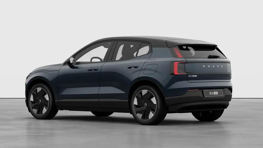 Nouveau Volvo EX30 SUV Plus Business Edition Elektrisch (BEV) Shift-by-wire single speed transmission, RWD Denim Blue 2
