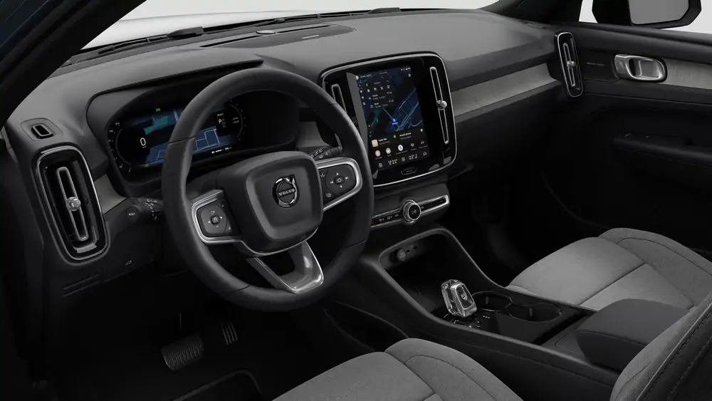 Nouveau Volvo EX40 SUV Plus Business Edition Elektrisch Shift-by-wire single speed transmission, RWD Denim Blue 4