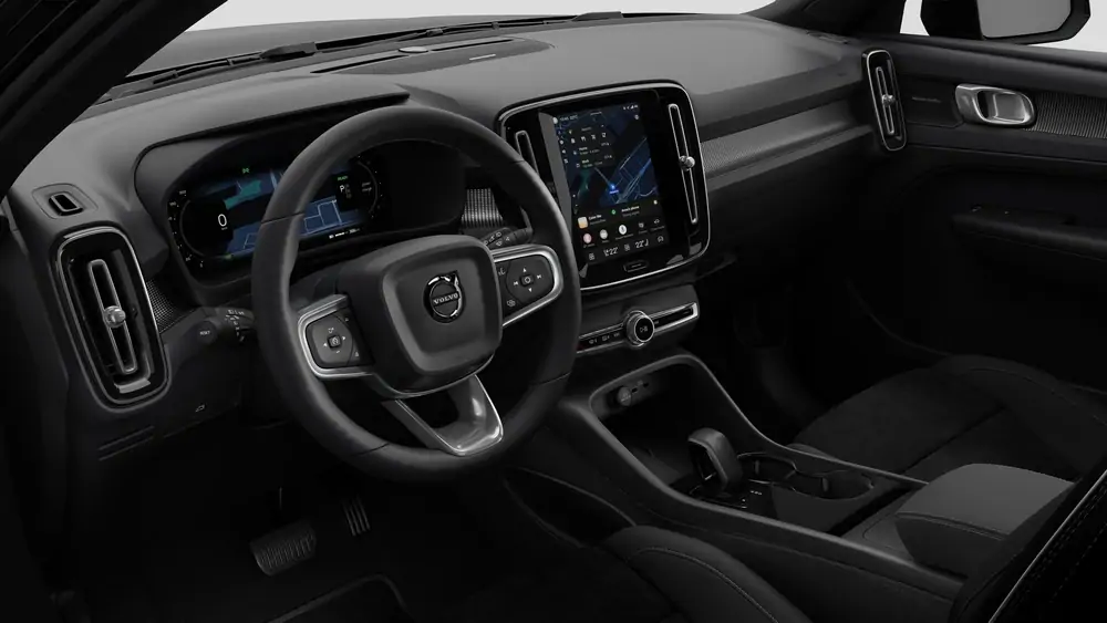 Nieuw Volvo EX40 SUV Plus Elektrisch Shift-by-wire single speed transmission, RWD Onyx Black 4