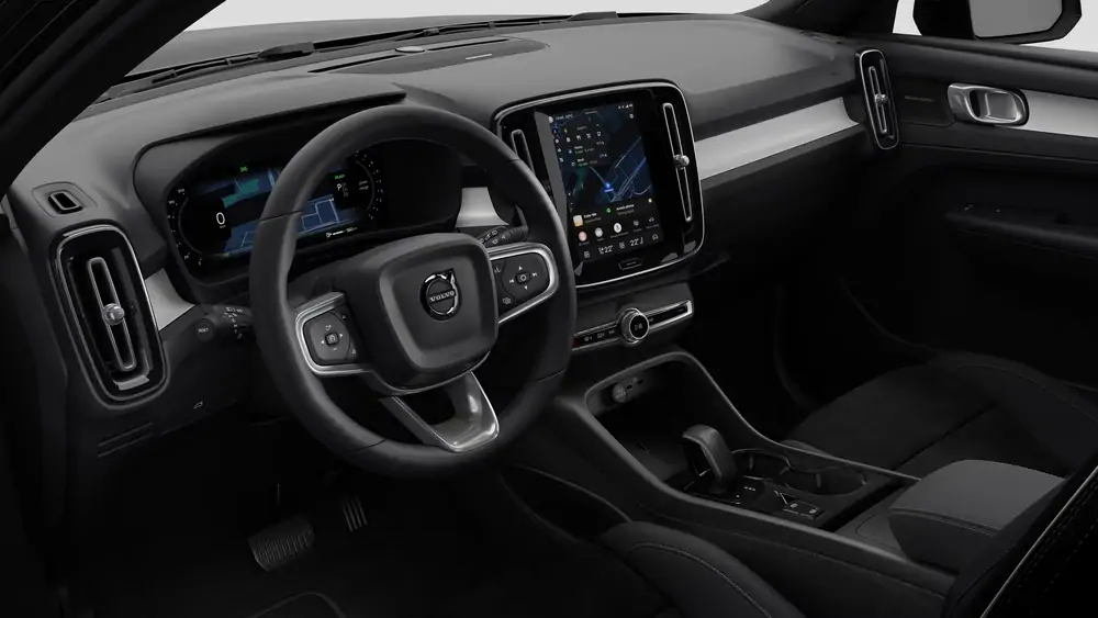 Nouveau Volvo XC40 SUV Plus Mild hybrid 7-speed Dual Clutch transmission Onyx Black 4