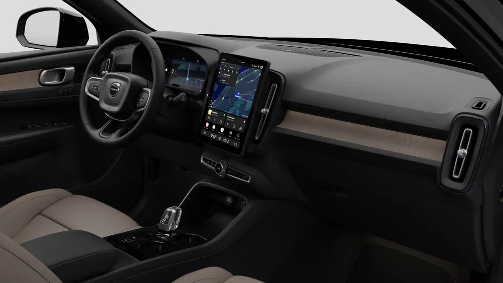 Nouveau Volvo XC40 SUV Plus Mild-hybride (MHEV) 7-speed Dual Clutch transmission Onyx Black 4