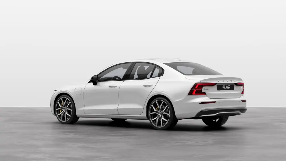 Nieuw Volvo S60 Berline Polestar Engineered Plug-in hybrid 8-speed Geartronic™ automatic transmission Crystal White Pearl 2