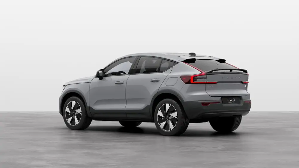 Nieuw Volvo C40 Crossover Plus Elektrisch Shift-by-wire single speed transmission, RWD Vapour Grey 2