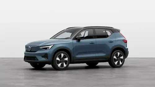 Nouveau Volvo XC40 SUV Core Elektrisch Shift-by-wire single speed transmission, RWD Fjord Blue