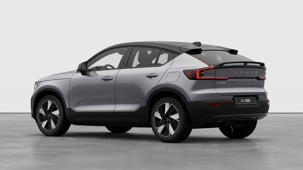 Nouveau Volvo EC40 Crossover Plus Business Edition Elektrisch Shift-by-wire single speed transmission, RWD Aurora Silver 2