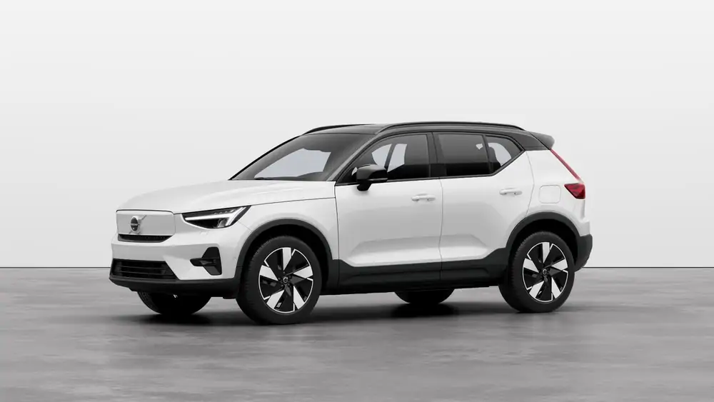 Nouveau Volvo XC40 SUV Ultimate Elektrisch Shift-by-wire single speed transmission, RWD Exclusive metaalkleur Crystal White Pearl (707) 1