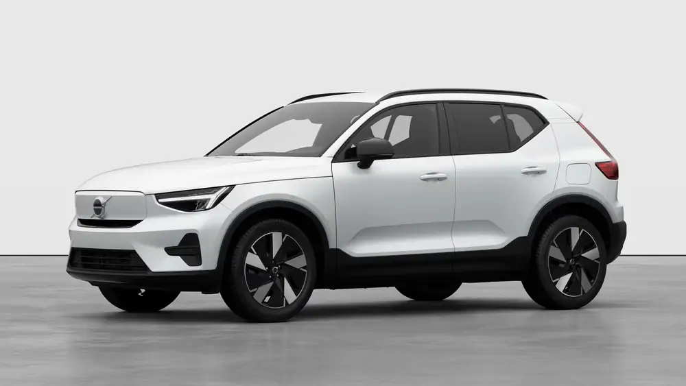 Nieuw Volvo EX40 SUV Core Business Edition Electric Shift-by-wire single speed transmission, RWD Crystal White Pearl 1