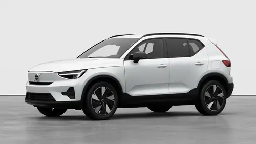 Nieuw Volvo EX40 SUV Core Business Edition Electric Shift-by-wire single speed transmission, RWD Crystal White Pearl