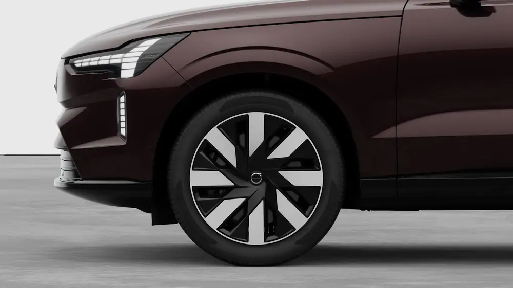 Nouveau Volvo EX90 SUV Plus Elektrisch (BEV) Shift-by-wire_single_speed_transmission_DB03 Mulberry Red 3