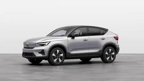 Nieuw Volvo EC40 Crossover Plus Elektrisch Shift-by-wire single speed transmission, RWD Silver Dawn