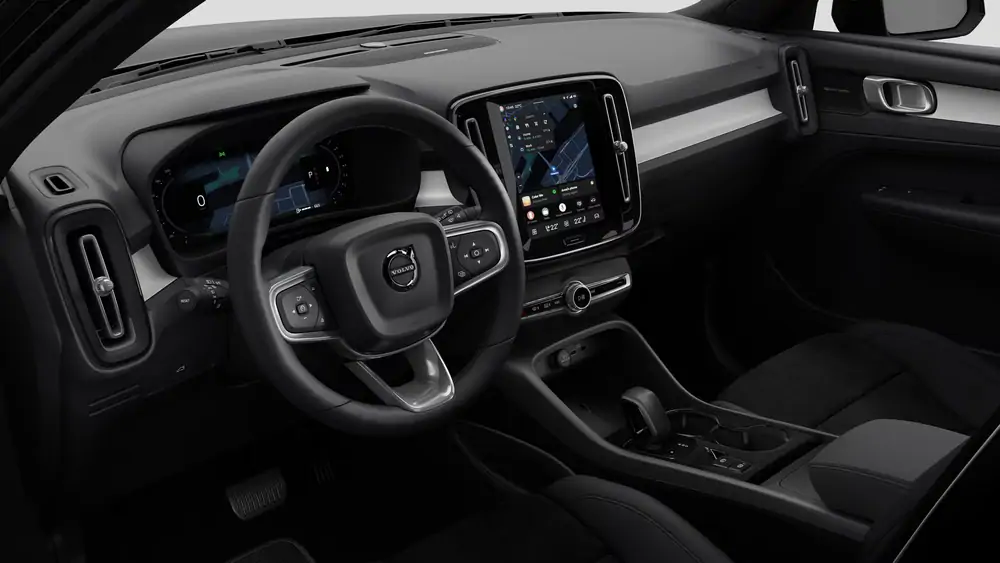 Nouveau Volvo XC40 SUV Plus Mild-hybride (MHEV) 7-speed Dual Clutch transmission Onyx Black 4