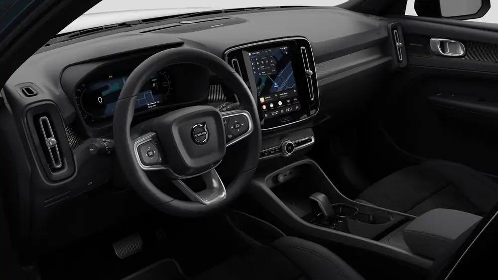 Nieuw Volvo EX40 SUV Plus Business Edition Elektrisch (BEV) Shift-by-wire single speed transmission, RWD Denim Blue 4