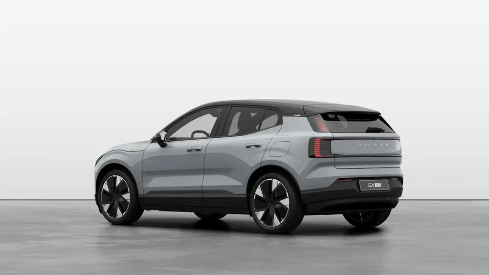 Nieuw Volvo EX30 SUV Plus Elektrisch Shift-by-wire single speed transmission, AWD Vapour Grey 2