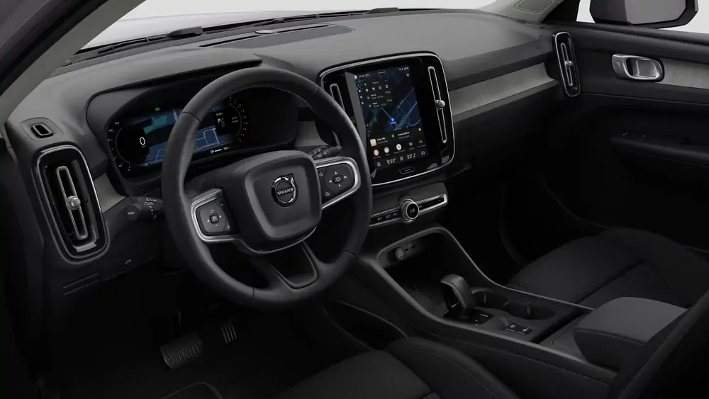 Nouveau Volvo XC40 SUV Core Mild hybrid 7-speed Dual Clutch transmission Aurora Silver 4