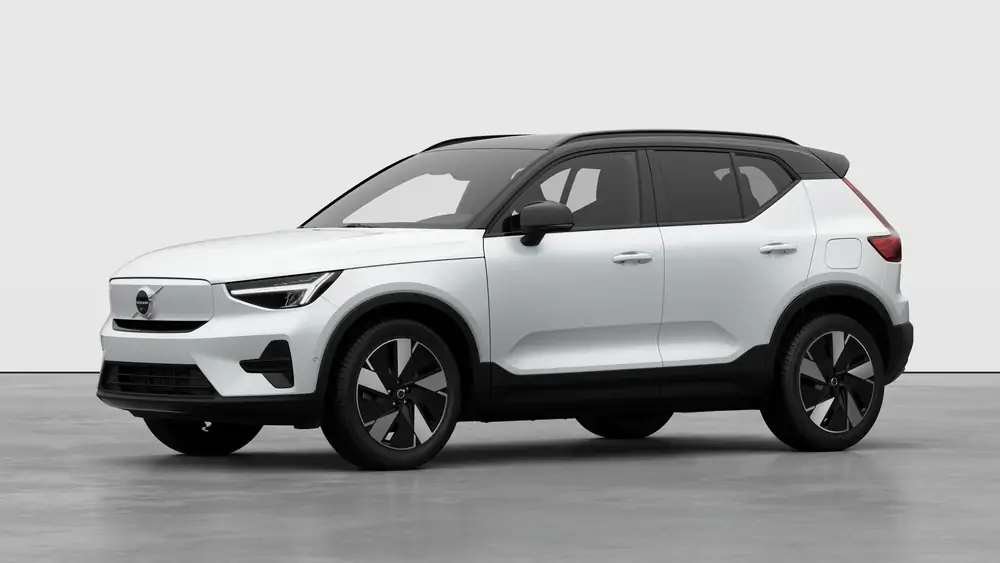 Nouveau Volvo EX40 SUV Plus Business Edition Elektrisch Shift-by-wire single speed transmission, RWD Crystal White Pearl 1