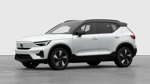 Nouveau Volvo EX40 SUV Plus Business Edition Elektrisch Shift-by-wire single speed transmission, RWD Crystal White Pearl