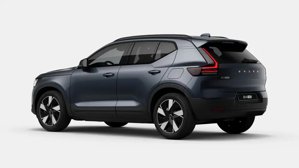 Nouveau Volvo EX40 SUV Core Business Edition Elektrisch (BEV) Shift-by-wire single speed transmission, RWD Denim Blue 2