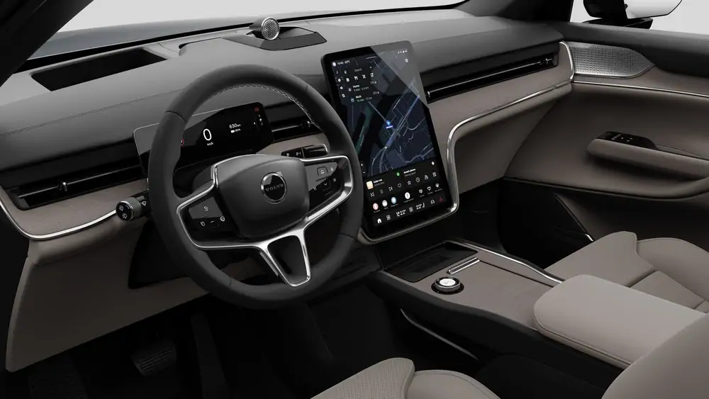 Nouveau Volvo EX90 SUV Ultra Elektrisch (BEV) Shift-by-wire_single_speed_transmission_DB03 Denim Blue 4
