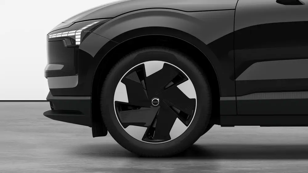 Nouveau Volvo EX30 SUV Plus Elektrisch Shift-by-wire single speed transmission, RWD Onyx Black 3