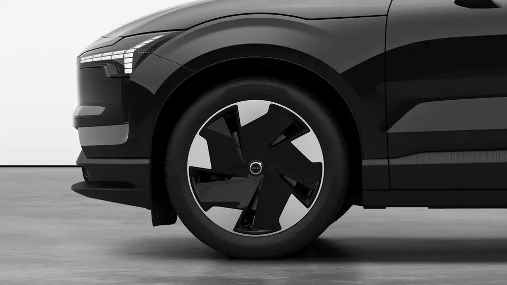 Nouveau Volvo EX30 SUV Plus Elektrische Shift-by-wire single speed transmission, RWD Onyx Black 3