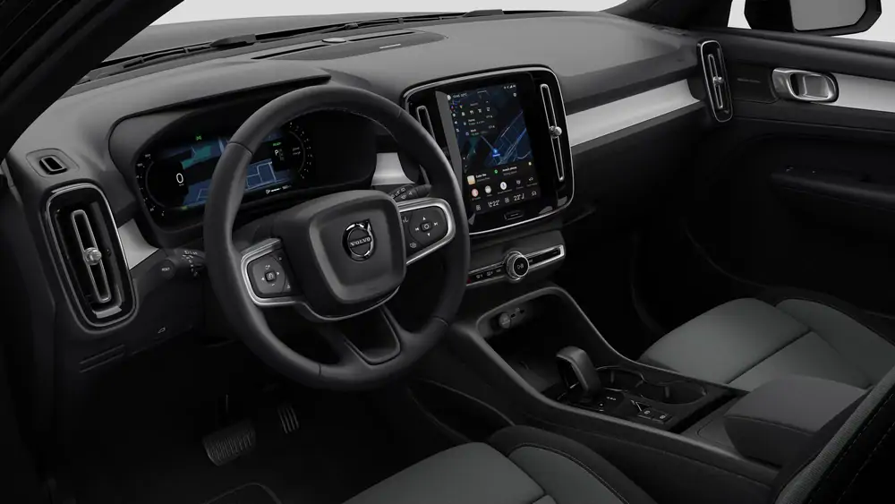 Nieuw Volvo XC40 SUV Plus Limited Edition Mild hybrid 7-speed Dual Clutch transmission Onyx Black 4