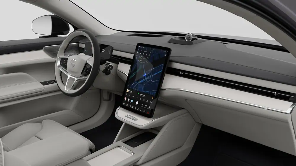 Nouveau Volvo ES90 Berline Ultra Elektrisch 1-SPEED GEARBOX RWD Aurora Silver 4