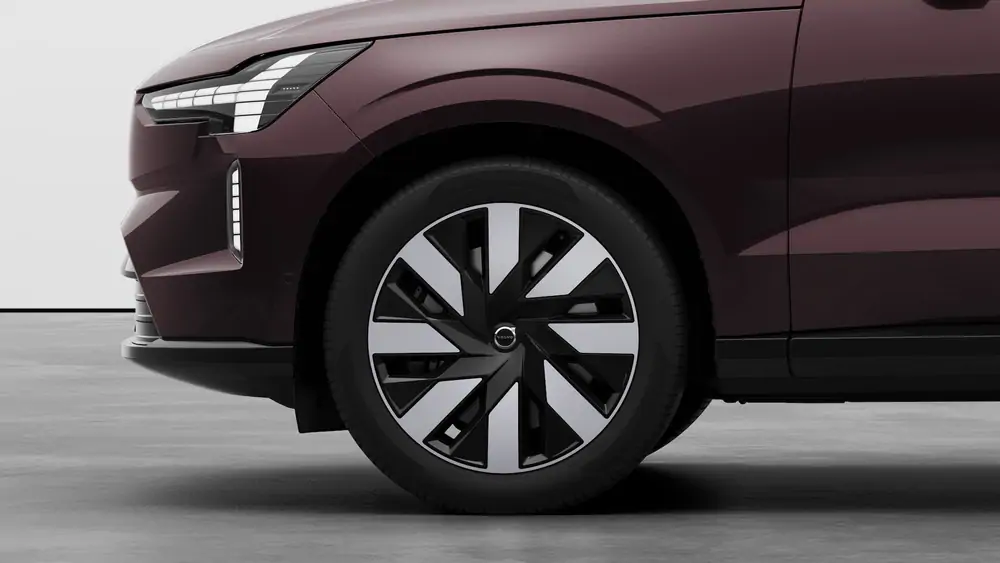 Nouveau Volvo EX90 SUV Plus Elektrisch 1-SPEED GEARBOX RWD Mulberry Red 3
