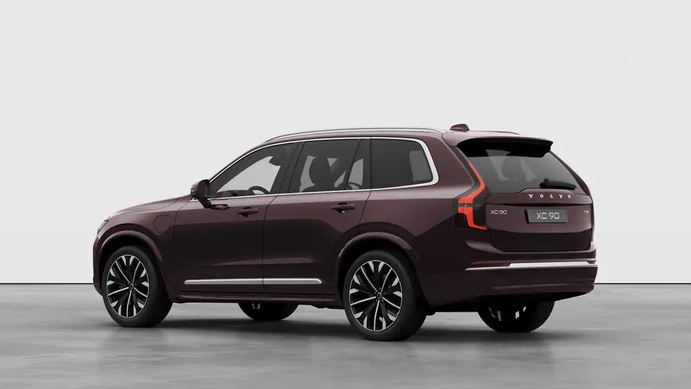 Nieuw Volvo XC90 SUV Plus Plug-in hybrid 8-speed Geartronic™ automatic transmission Mulberry Red 2