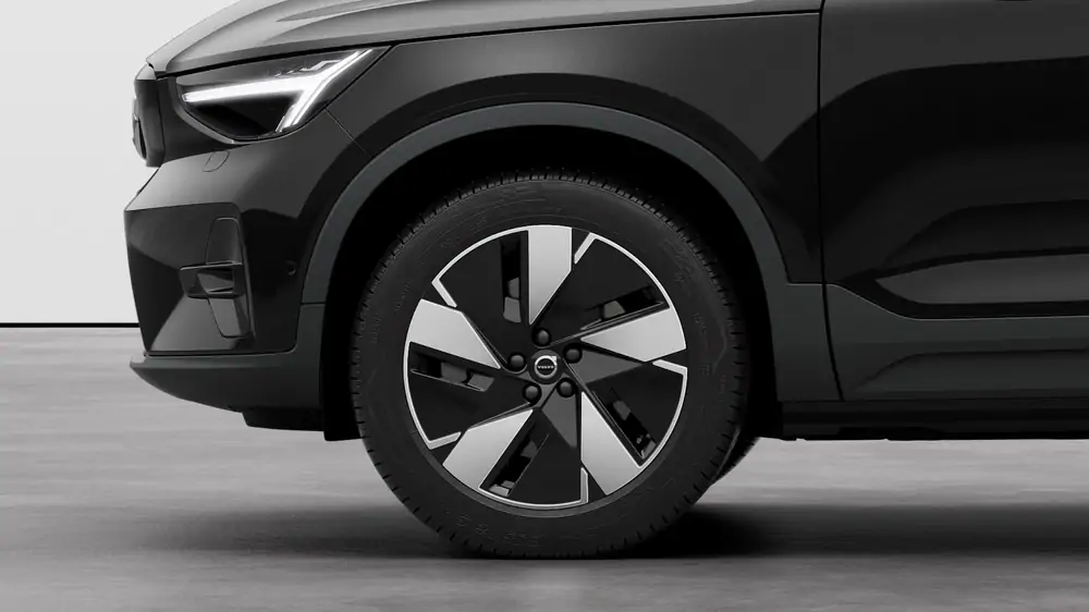 Nouveau Volvo C40 Crossover Ultra Elektrisch Shift-by-wire single speed transmission, RWD Onyx Black 3