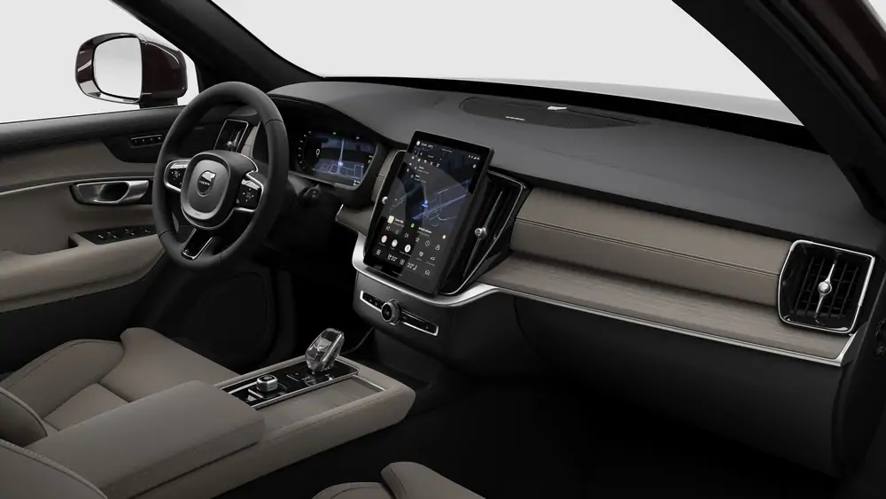 Nouveau Volvo XC90 SUV Plus Plug-in hybrid 8-speed Geartronic™ automatic transmission Mulberry Red 4