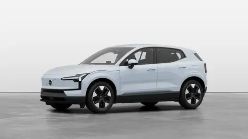 Nieuw Volvo EX30 SUV Core Elektrische Shift-by-wire single speed transmission, RWD Cloud Blue