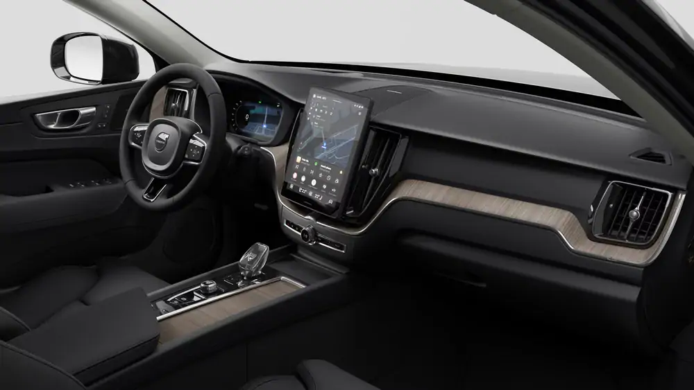 Nouveau Volvo XC60 SUV Plus Plug-in hybride (PHEV) 8-speed Geartronic™ automatic transmission Onyx Black 4