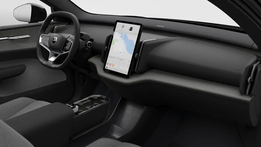 Nouveau Volvo EX30 SUV Ultra Elektrisch Shift-by-wire single speed transmission, RWD Onyx Black 4