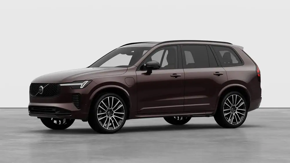 Nouveau Volvo XC90 SUV Ultimate Dark Plug-in hybride (PHEV) 8-speed Geartronic™ automatic transmission Mulberry Red 1