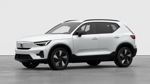 Nieuw Volvo EX40 SUV Core Business Edition Elektrisch (BEV) Shift-by-wire single speed transmission, RWD Crystal White Pearl